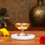 Lotus Diya With Stand