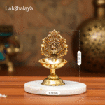 Designed Lakshmi Vilaku With Stand